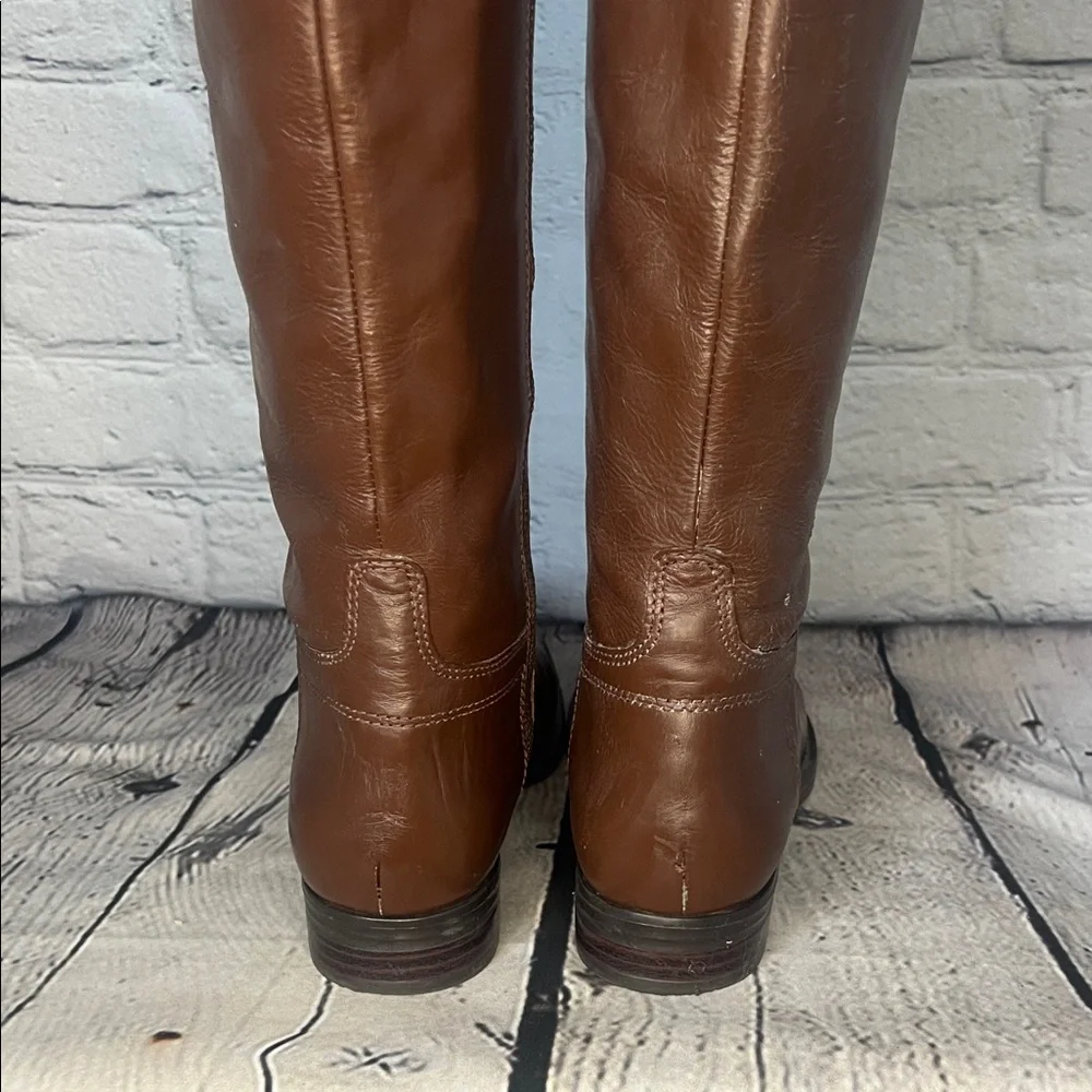 Enzo Angiolini Brown Over the Knee Boots